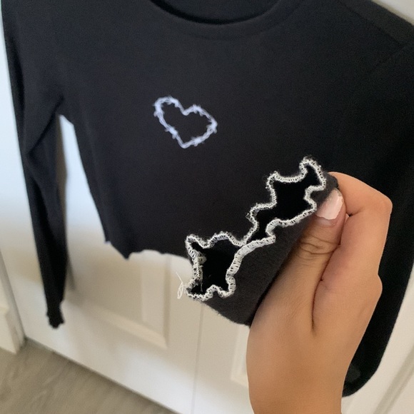 GARAGE long sleeve crewneck top - Picture 3 of 5